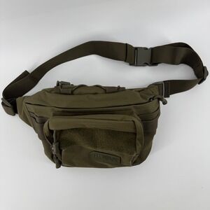 Highland Tactical Olive Green Fanny Pack Waist Bag Pouch Tactical Gear